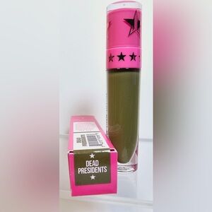 Jeffree Star Velour Liquid Lipstick — Dead Presidents (Olive Green)